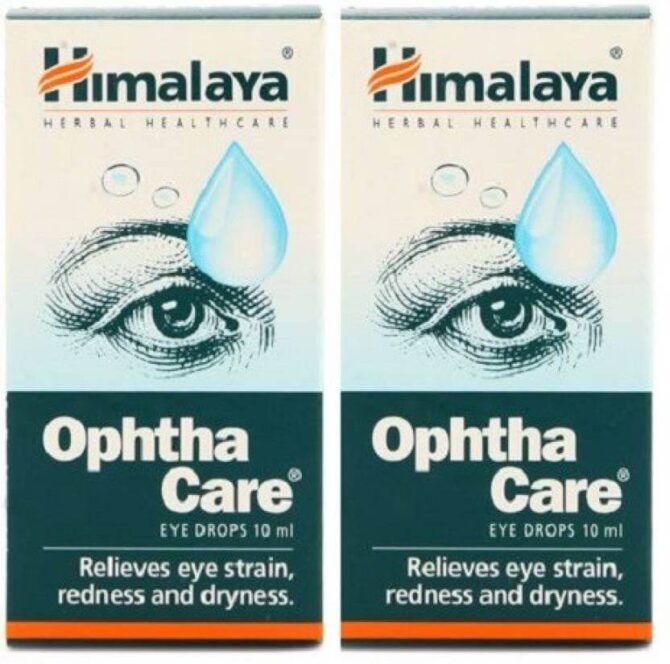 Pack Of 2 Himalaya Ophtha Care Eye Drop 10ml