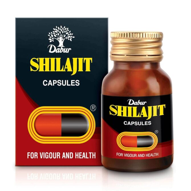 Dabur Shilajit Ayurvedic Capsules