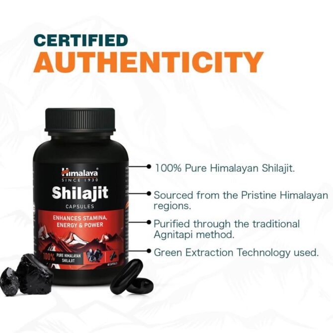 Himalayan Shilajit 60 Capsules