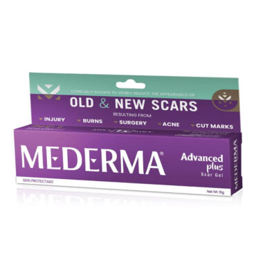 Mederma Advanced Plus Scar Gel, Purple, 10 Gram