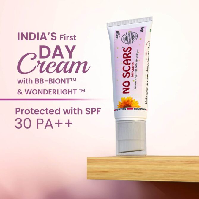 No scars Day Cream with SPF 30 PA++Brightening Cream