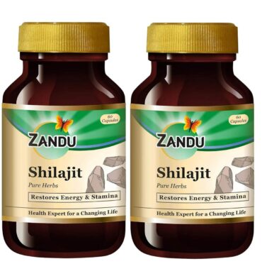 Zandu Shilajit 60 Capsule,With Free Shipping