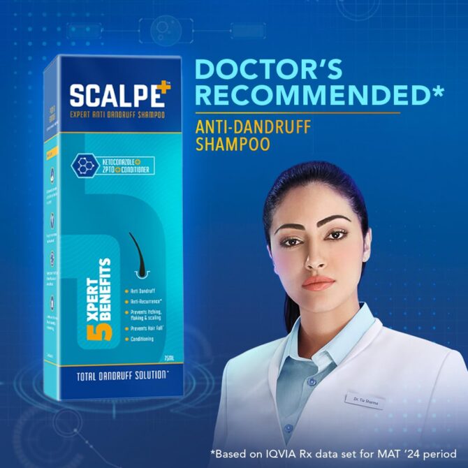 Scalpe Anti Dandruff Shampoo 75 ml Ultimate cure - Image 4